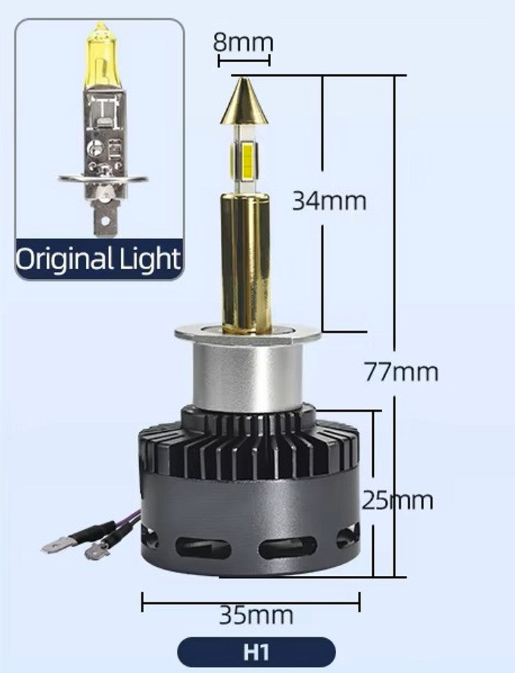 Kit LED H1 360 Gold CanBus — foto 2