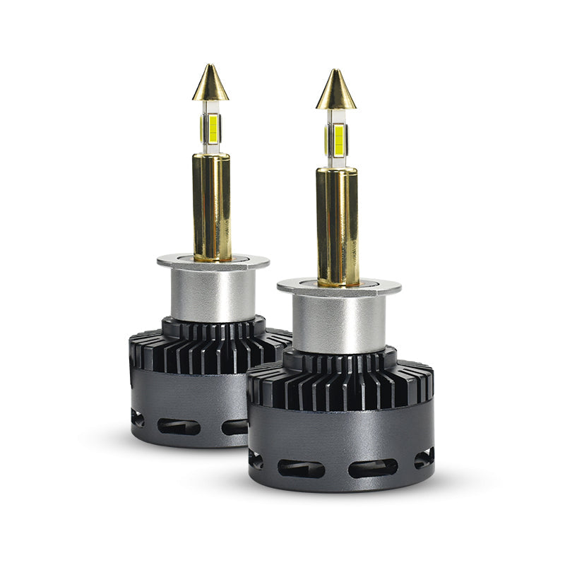 Kit LED H1 360 Gold CanBus — vista frontale