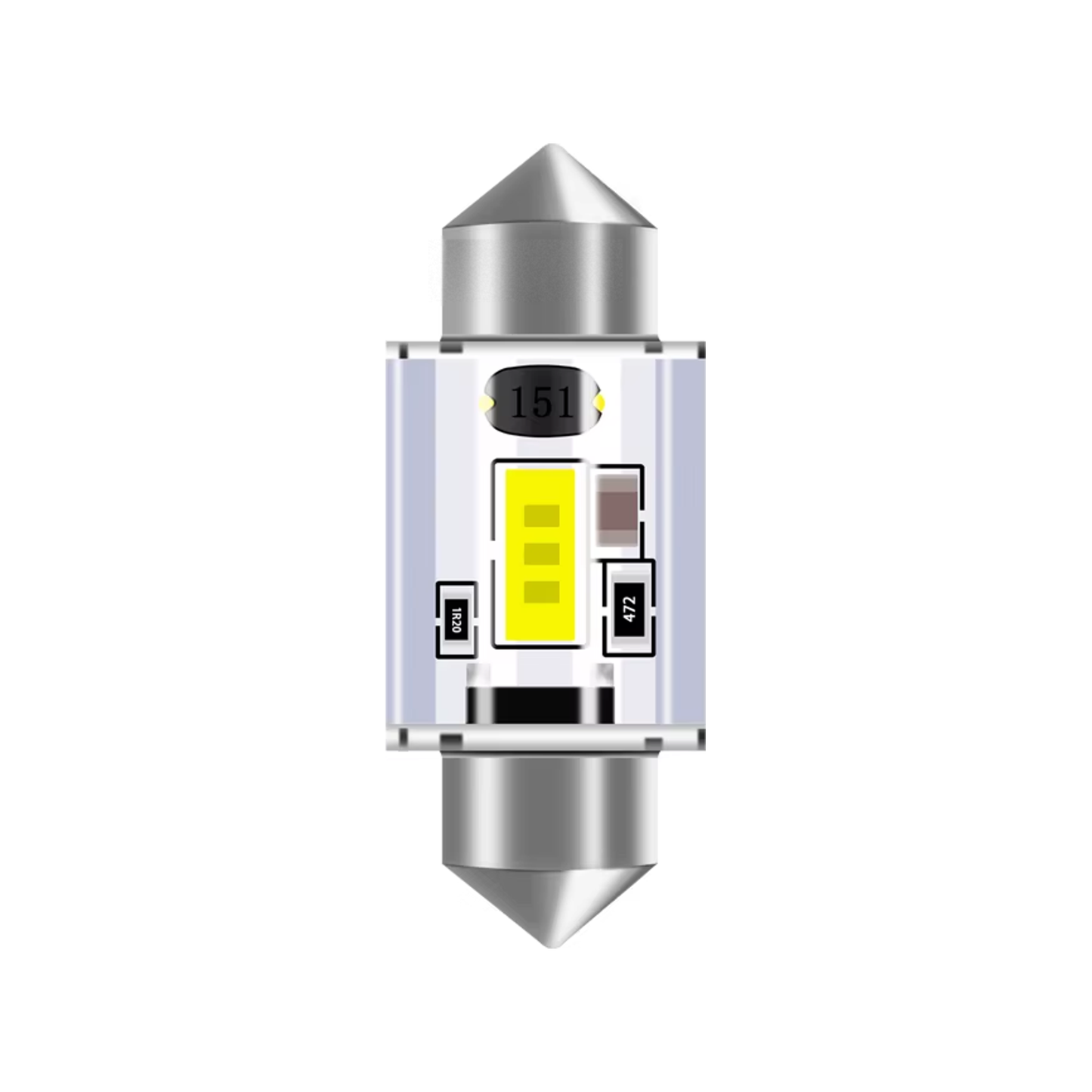 Lampada LED Siluro Festoon C5W 6000K Jeyeffe