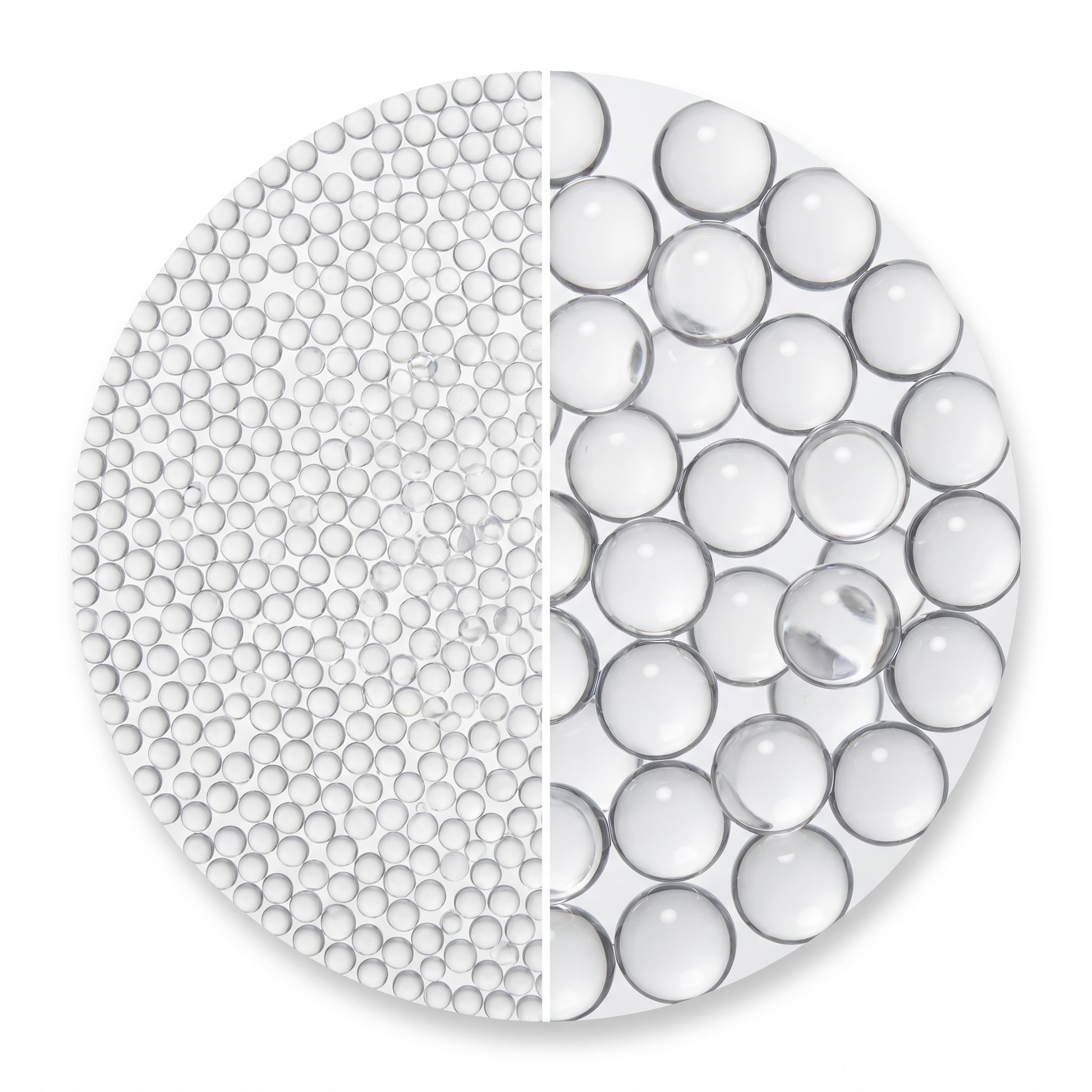 Perle d'acqua decorative trasparenti standard per vasi e centrotavola